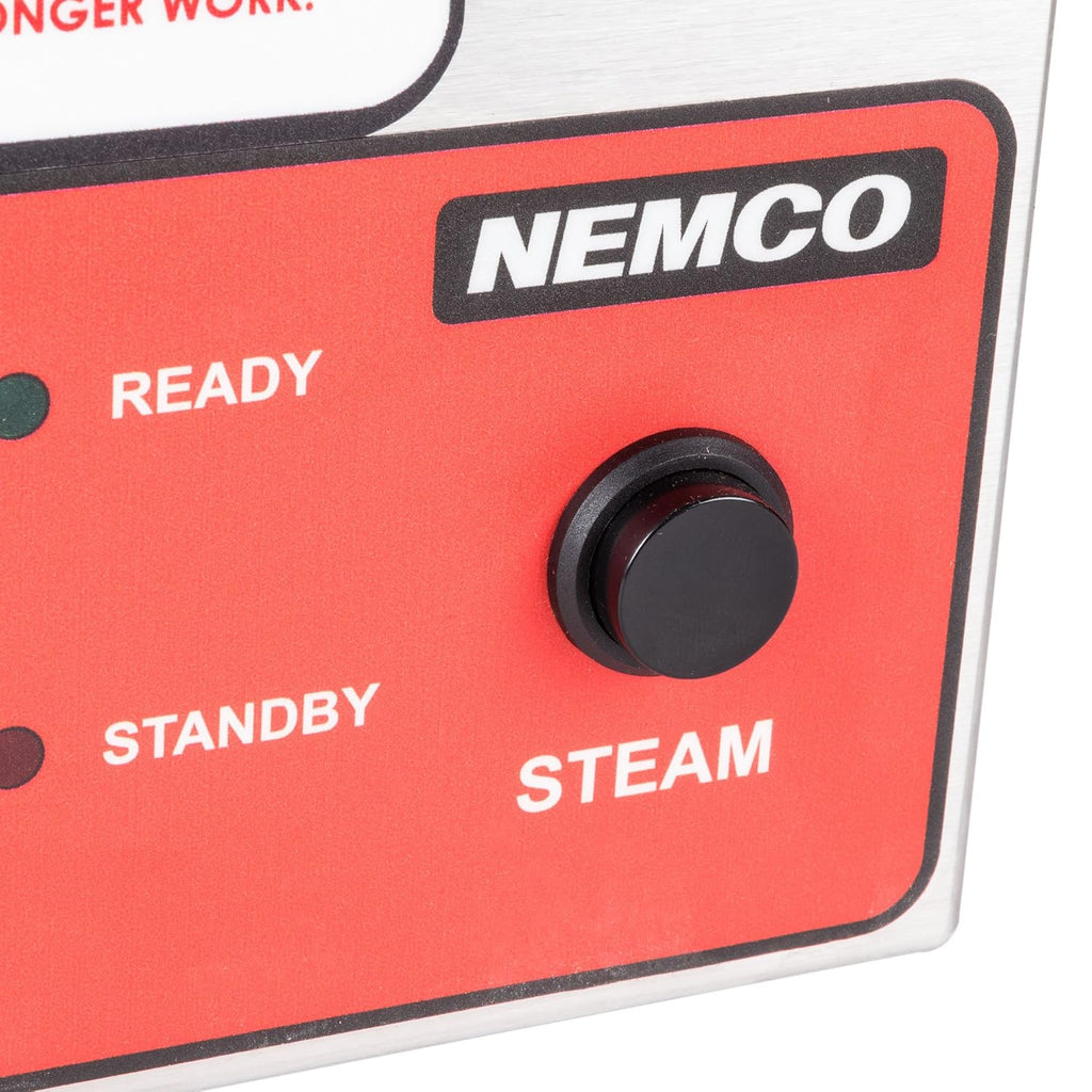 Nemco 6625B Fresh-O-Matic Electric Countertop Rethermalizer and Tortilla/Portion Steamer with Control Panel for Restaurant Buffet Catering | 16.50'W x 12'D x 11.63'H, Stainless Steel, 120v, 1500w