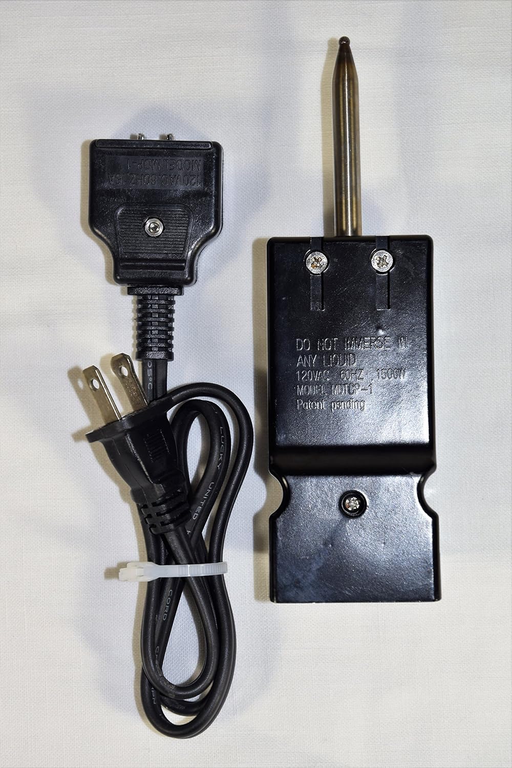 Rival 1500 WATT REPLACEMENT POWER CORD * MDTCP-1 Heat Control Temperature Probe SureRELEASE™ Magnetic Power Cord MDP-1 for electric skillets griddles multi-pots deep fryers MODEL # MDTCP 1 MDP 1