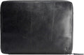 Capra Leather Travel Tech Organizer for Men, Black iPad Case, Electronics Cables Accessory Storage, Gadget Bag, Pouch Dopp Kit. Mens Gifts