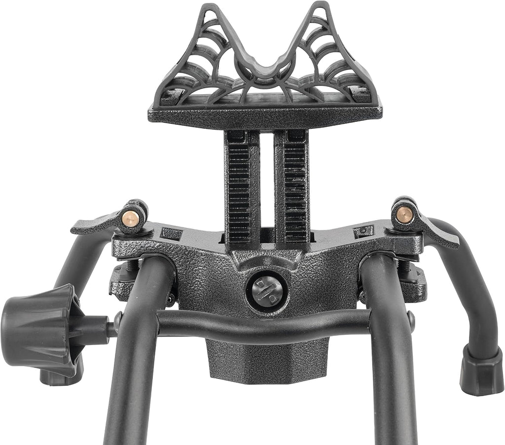 Caldwell Stinger Adjustable Ambidextrous Rifle Shooting Rest with Lightweight Design for Rifle Shooting, Stability, Sight in