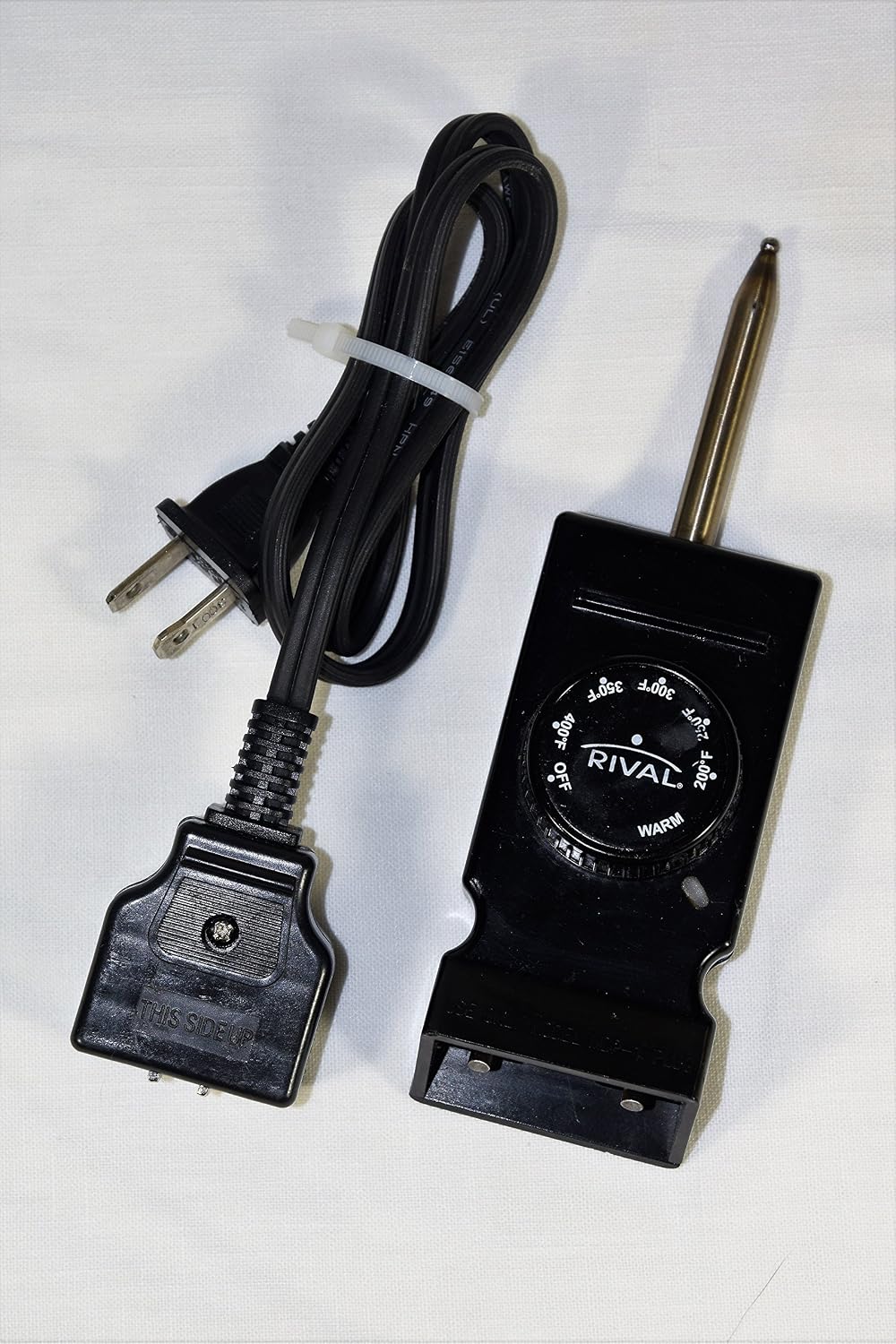 Rival 1500 WATT REPLACEMENT POWER CORD * MDTCP-1 Heat Control Temperature Probe SureRELEASE™ Magnetic Power Cord MDP-1 for electric skillets griddles multi-pots deep fryers MODEL # MDTCP 1 MDP 1