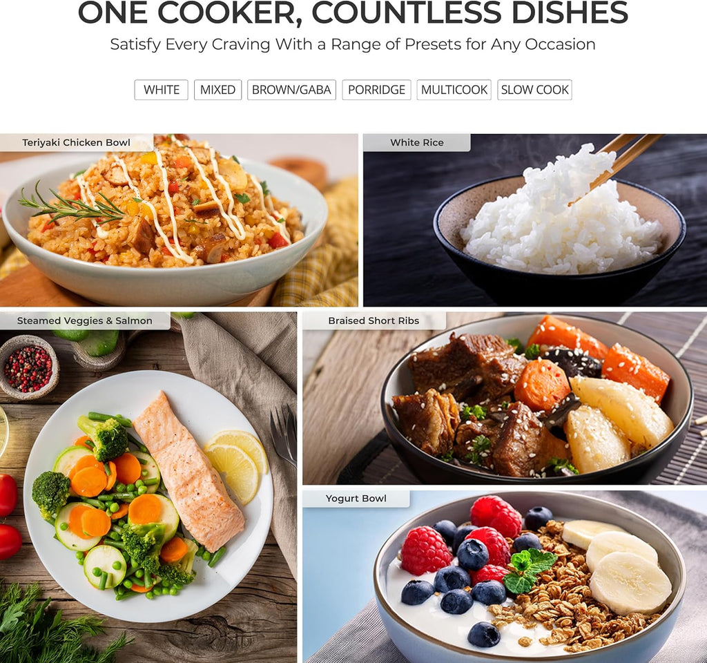 CUCKOO Micom Rice Cooker 6 Cup Uncooked / 12 Cup Cooked, Fuzzy Logic Rice Maker with Delay Timer & Keep Warm Setting, Versatile Food Steamer for Cooking, Non-Stick Inner Pot, Red (CR-0655F)