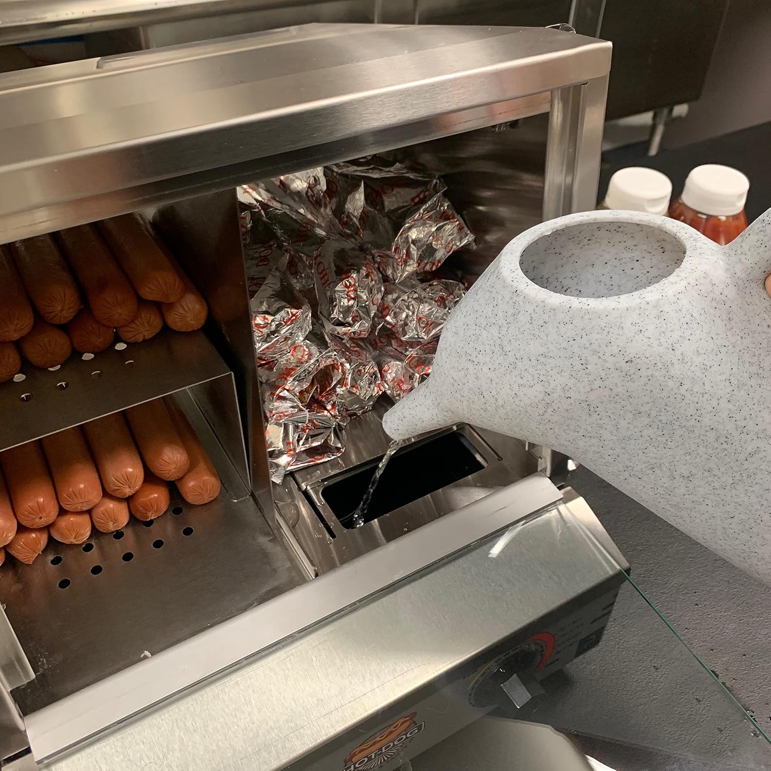 Paragon Pro Series Commercial Hot Dog Steamer