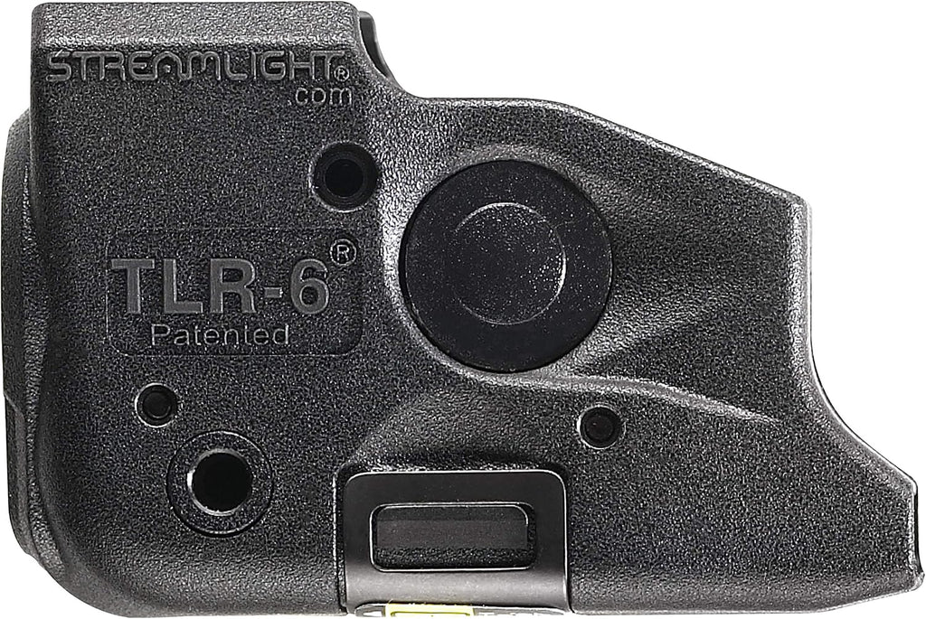 Streamlight 69290 TLR-6 100-Lumen Tactical Weapon Light with Integrated Red Aiming Laser Designed Exclusively and Solely for Select Glock Railed Handguns, Black