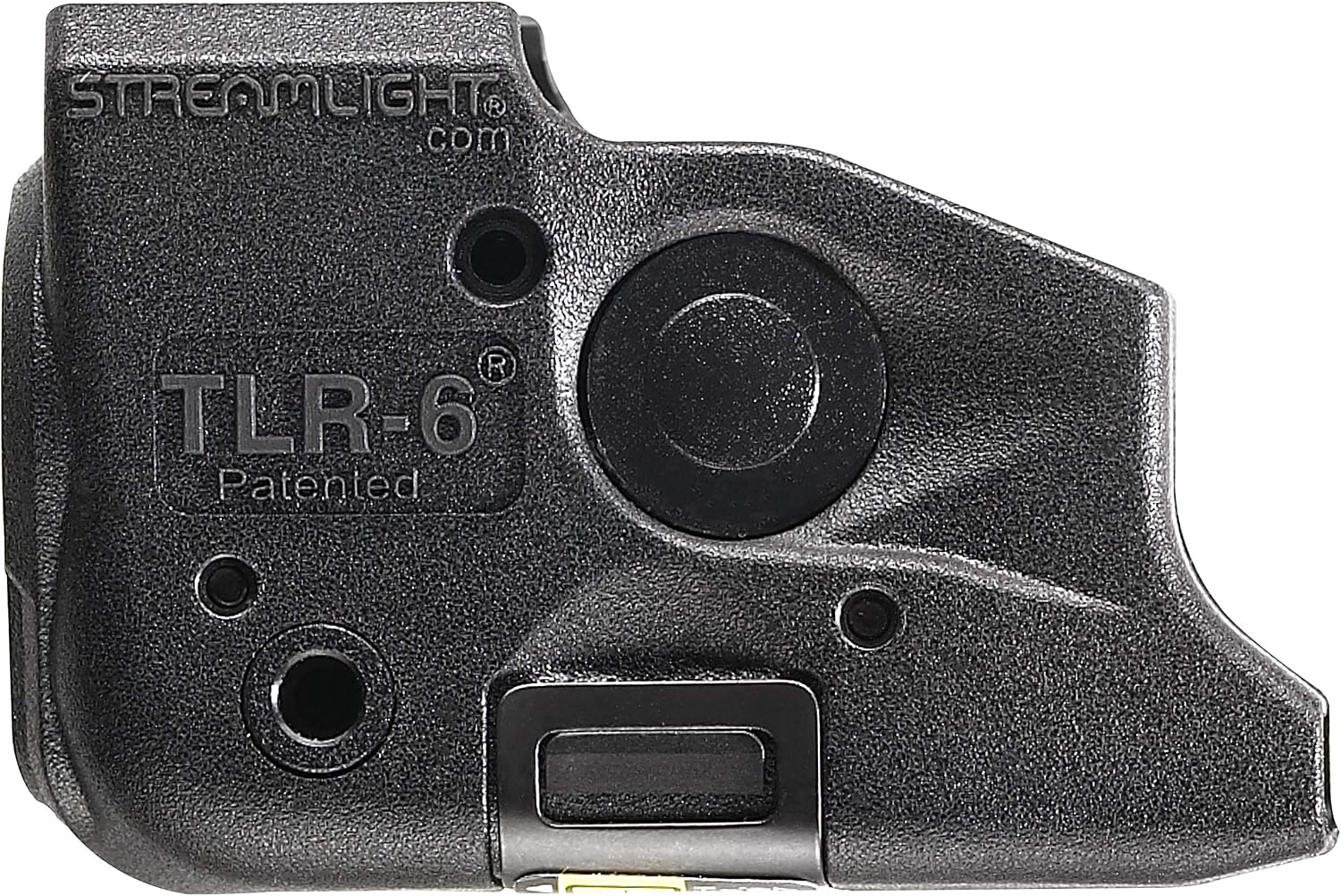 Streamlight 69290 TLR-6 100-Lumen Tactical Weapon Light with Integrated Red Aiming Laser Designed Exclusively and Solely for Select Glock Railed Handguns, Black