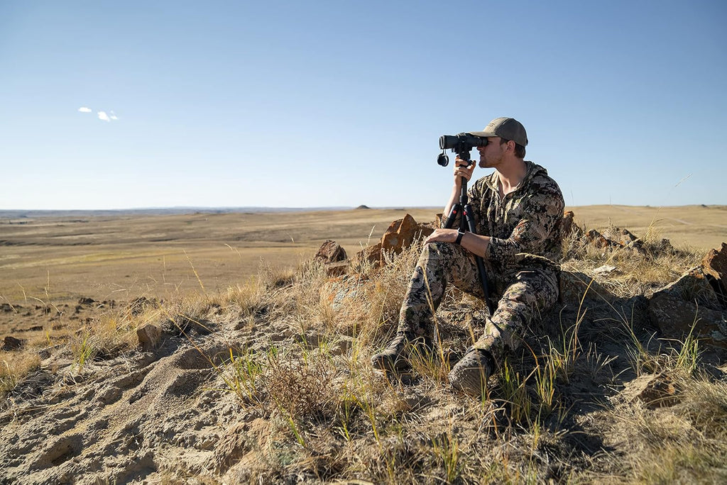 BOG DeathGrip Aluminum Tripod with Durable Frame, Lightweight, Stable Design, Bubble Level, Adjustable Legs, Shooting Rest, and Hands-Free Operation for Hunting, Shooting, and Outdoors